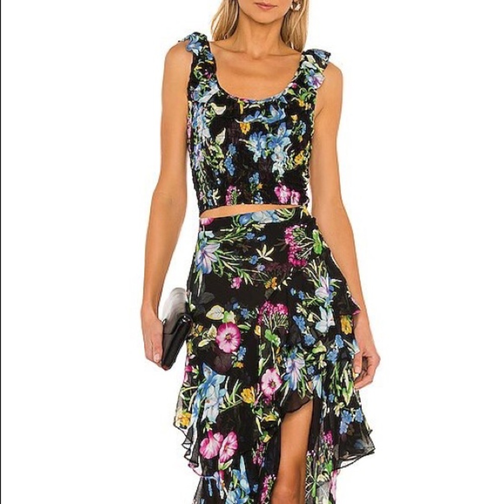 MISA LOS ANGELES PAOLA AND CARMEN TOP AND SKIRT
